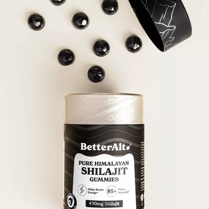 Better Alt Shilajit Gummies - Energy & Focus Supplement with Himalayan Shilajit - 42Ct: Dietary Support Gummies