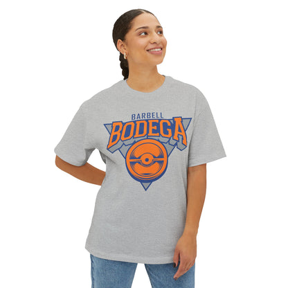 Knicks Tape Tee — Vintage Gym Logo Oversized T-Shirt
