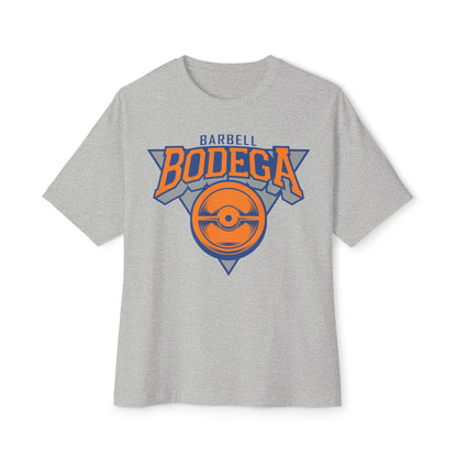 Knicks Tape Tee — Vintage Gym Logo Oversized T-Shirt