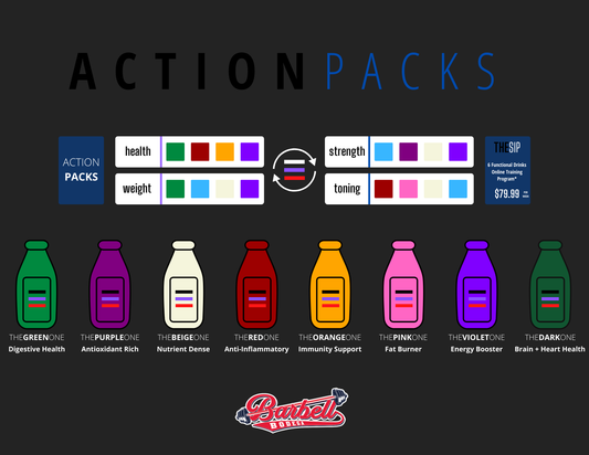 Action Pack Training Program - 6 Juices + Online Training Program (The Sip)