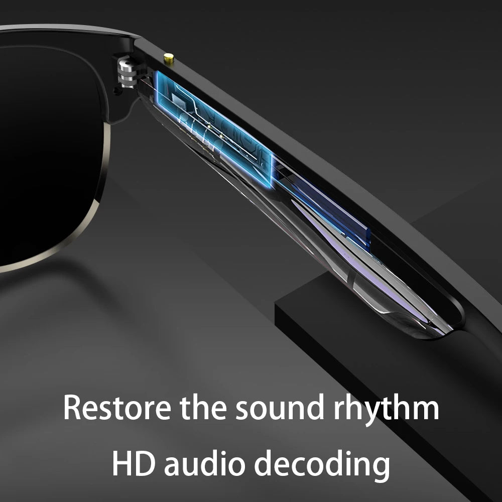 Wireless Audio Smart Glasses: Against Blue Light 