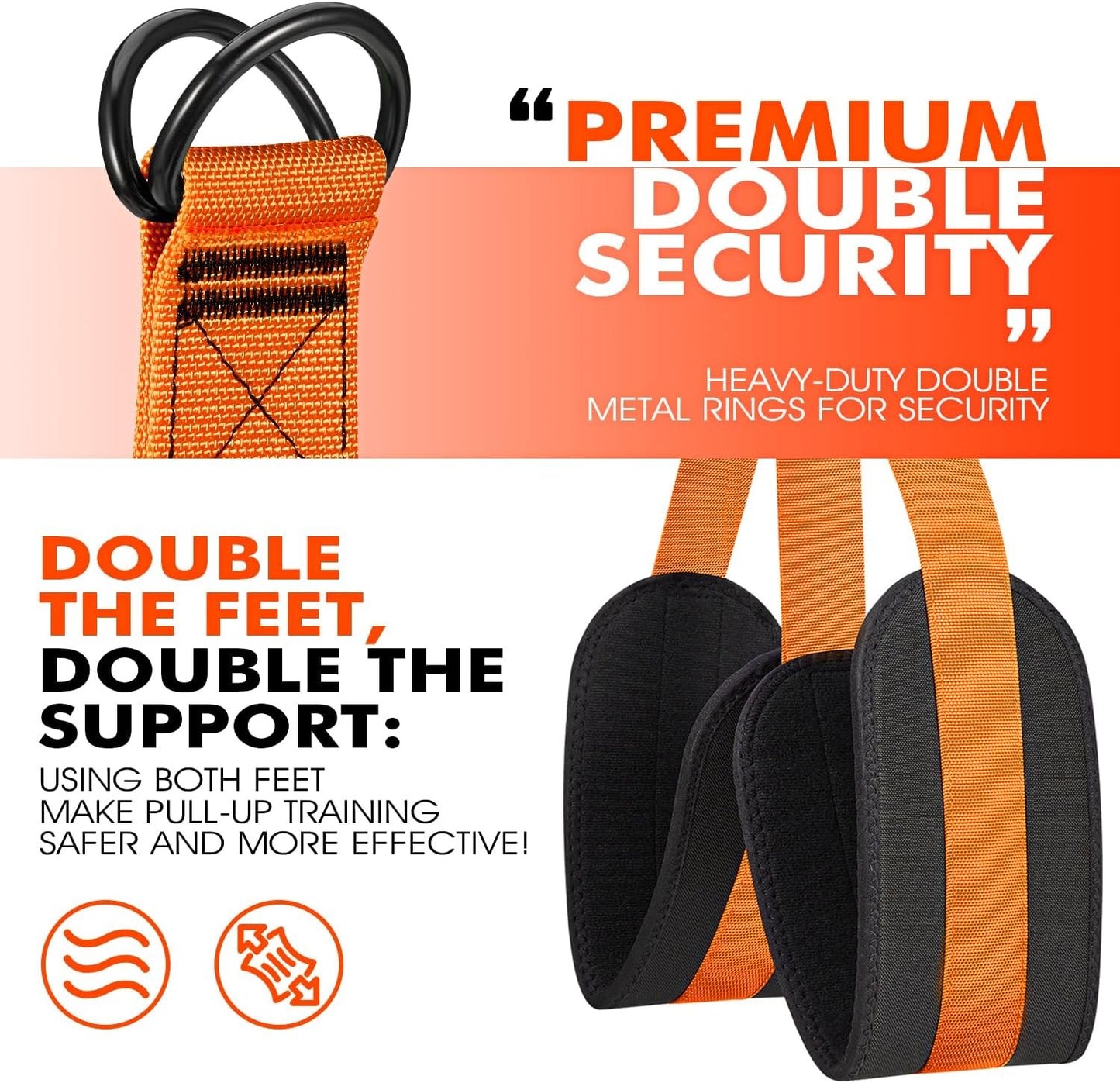 Adjustable Heavy Duty Resistance Bands for Pull up Bar, Pull up Assistance Bands