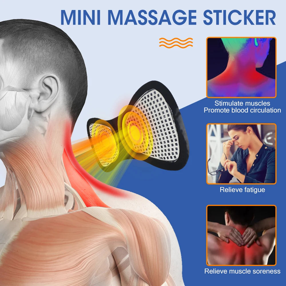 Portable Electric Neck Massager for Pain Relief and Relaxation