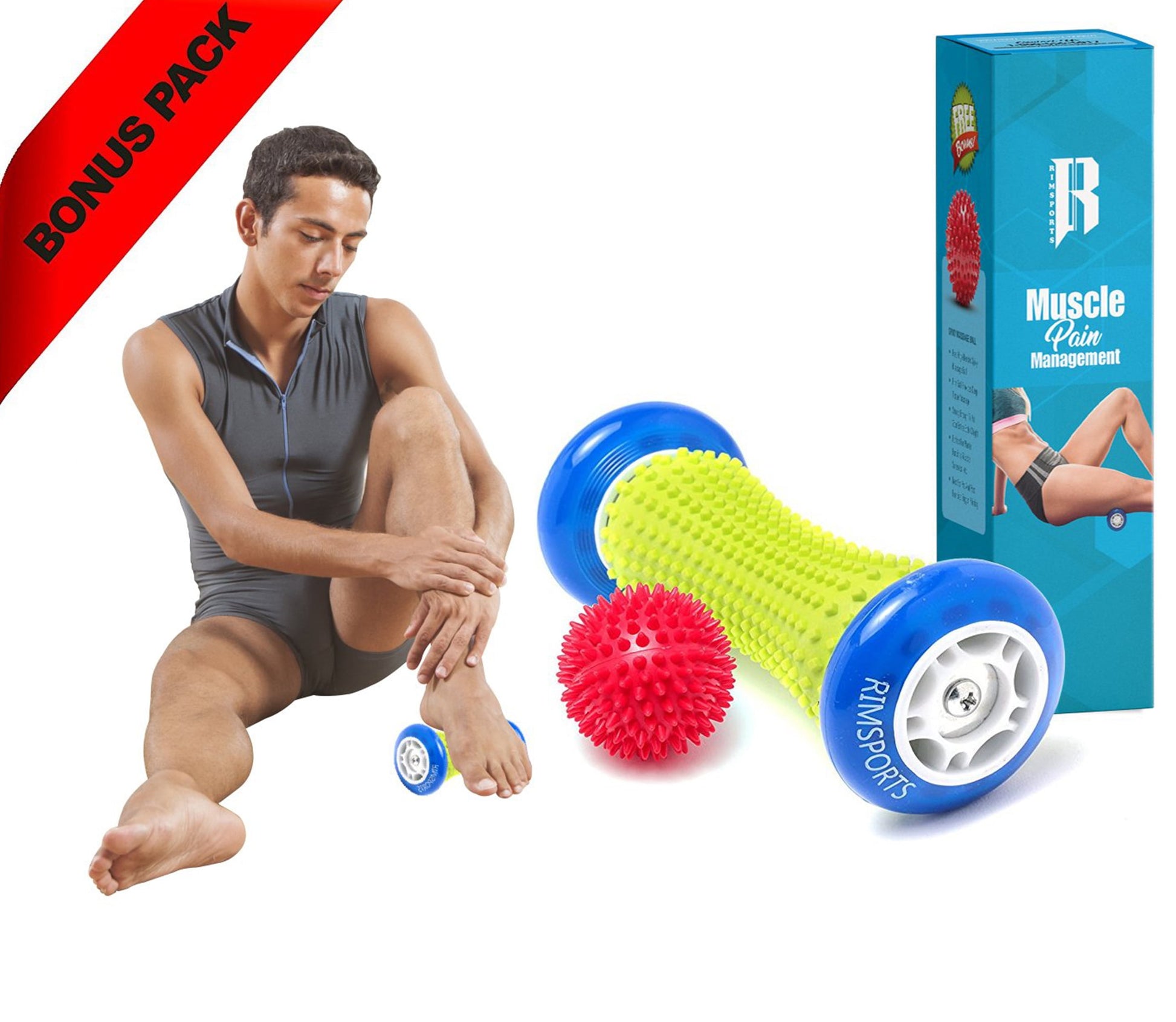 Ultimate Foot Massager Roller for Pain Relief and Runners