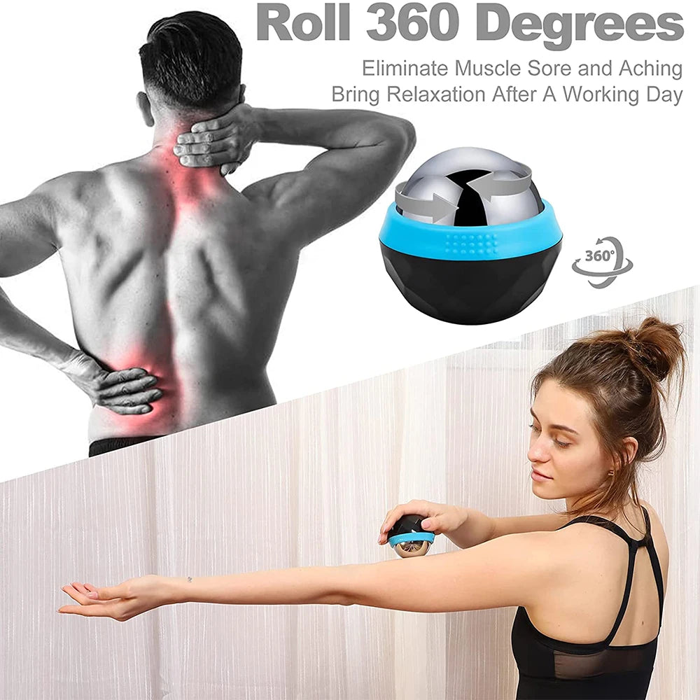 Ultimate Cryo Cold Roller: Hot & Cold Massage Therapy for Body and Feet