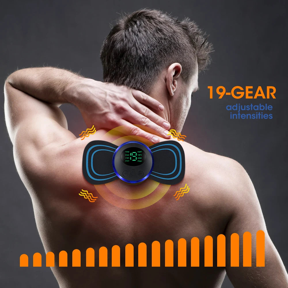 Portable Electric Neck Massager for Pain Relief and Relaxation