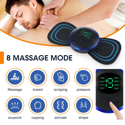 Portable Electric Neck Massager for Pain Relief and Relaxation